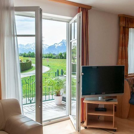 Pension Hiesel-Villa Untersbergblick Anthering ภายนอก รูปภาพ